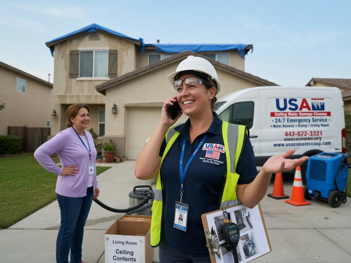 Ceiling Water Damage Restoration Oneida, KS FAQs